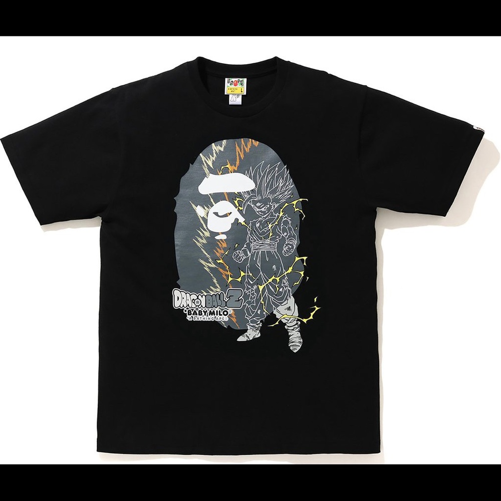 BAPE X DRAGON BALL Z SON GOHAN TEE